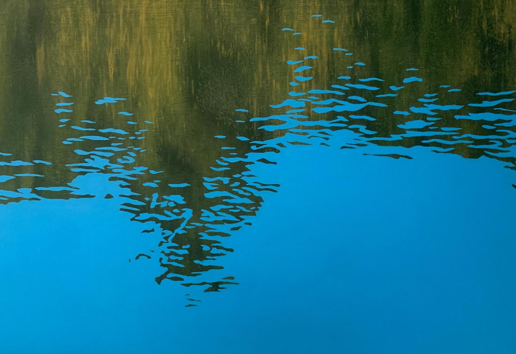 Rumore. Pittura ad acrilico, Paesaggio acquatico e astratto, Greene & Greene, artista polacco - Painting Altro stile artistico di Tomek Mistak