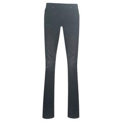 TomFord YvesSaintLaurent RiveGauche Slim StraightLeg Black FineDenim Jeans