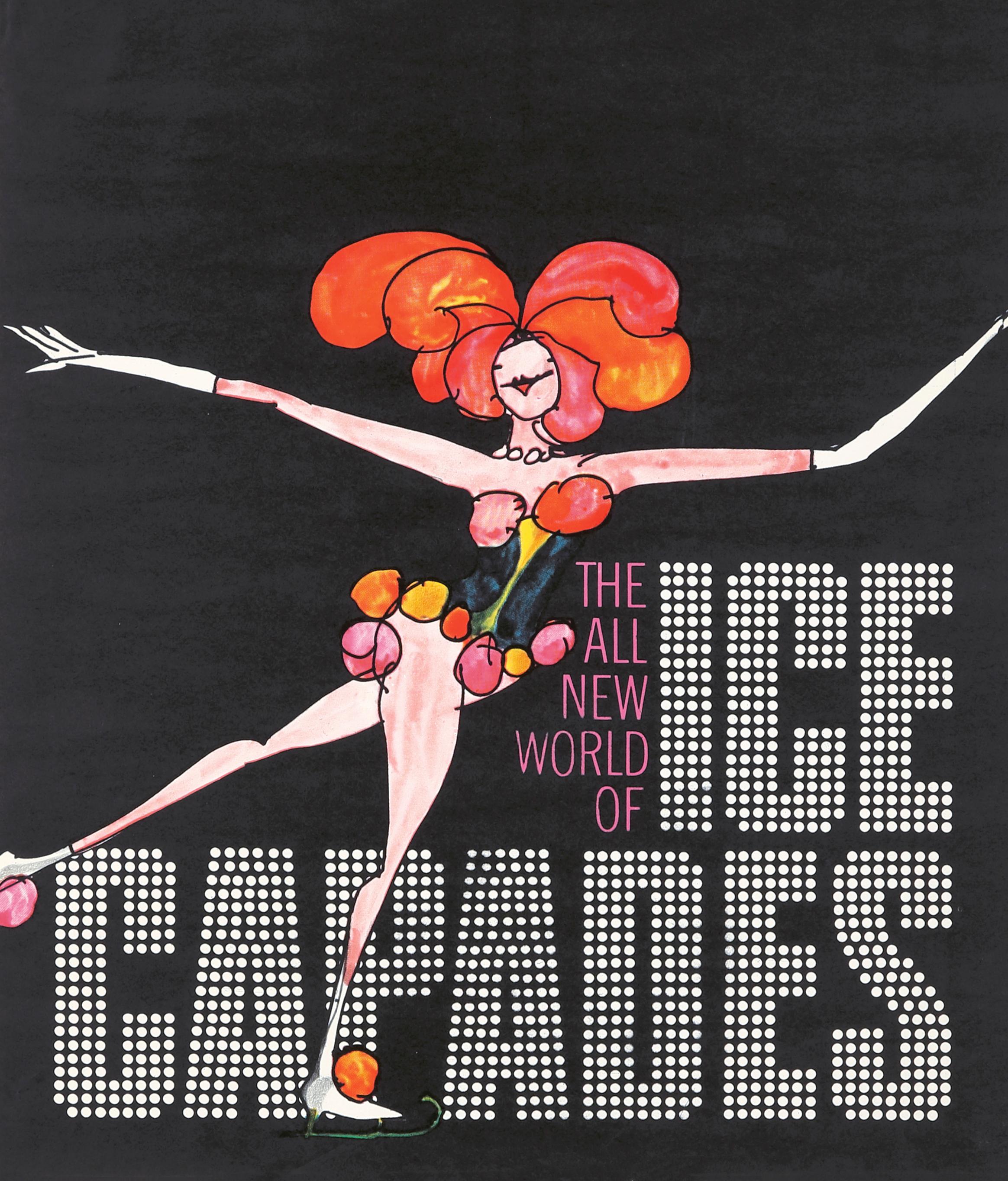 Tomi Ungerer Ice Capades poster 1969
