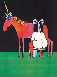 Tomi Ungerer poster "Stranger Than Fiction, " (Tomi Ungerer Truc 1968)