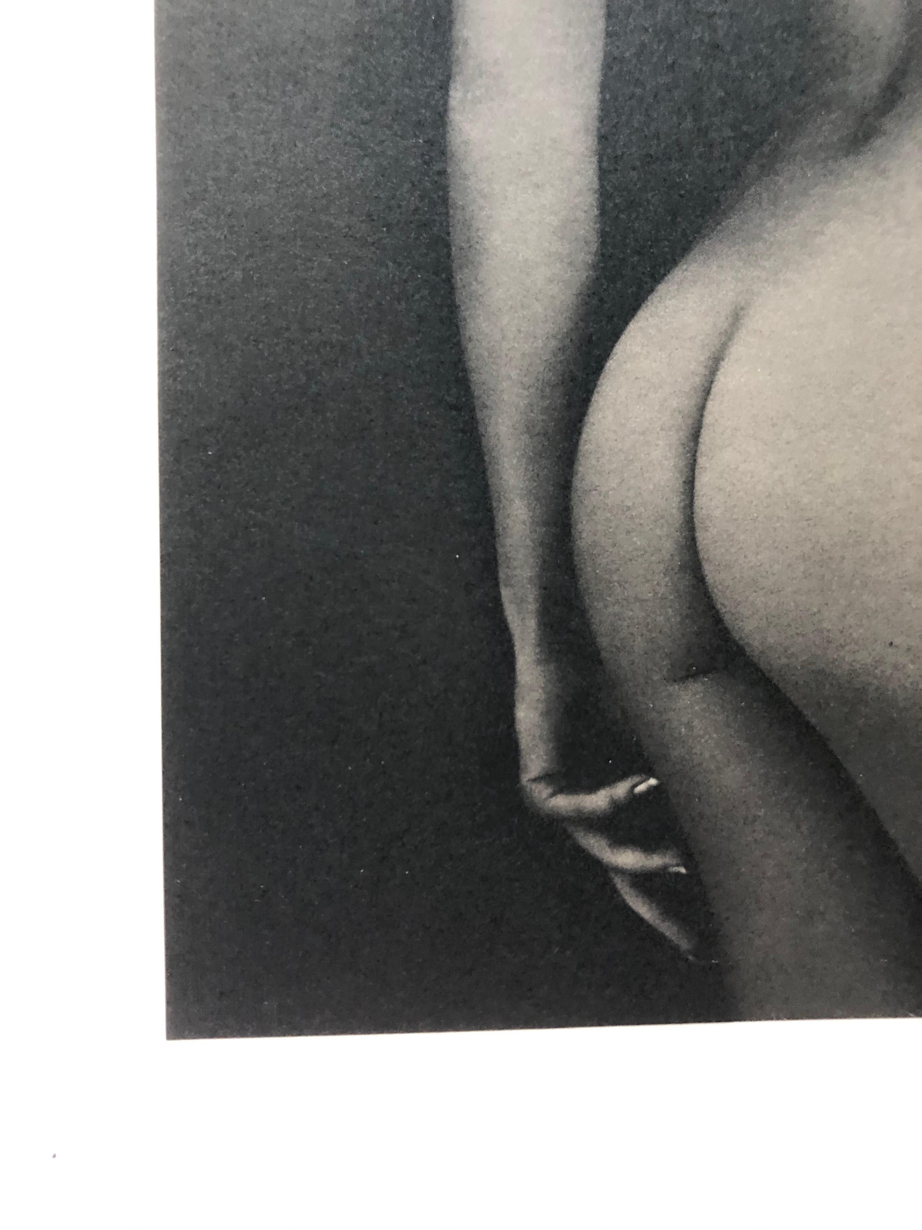Nude #14,  Platinum Palladium print - Minimalist Photograph by Tomio Seike