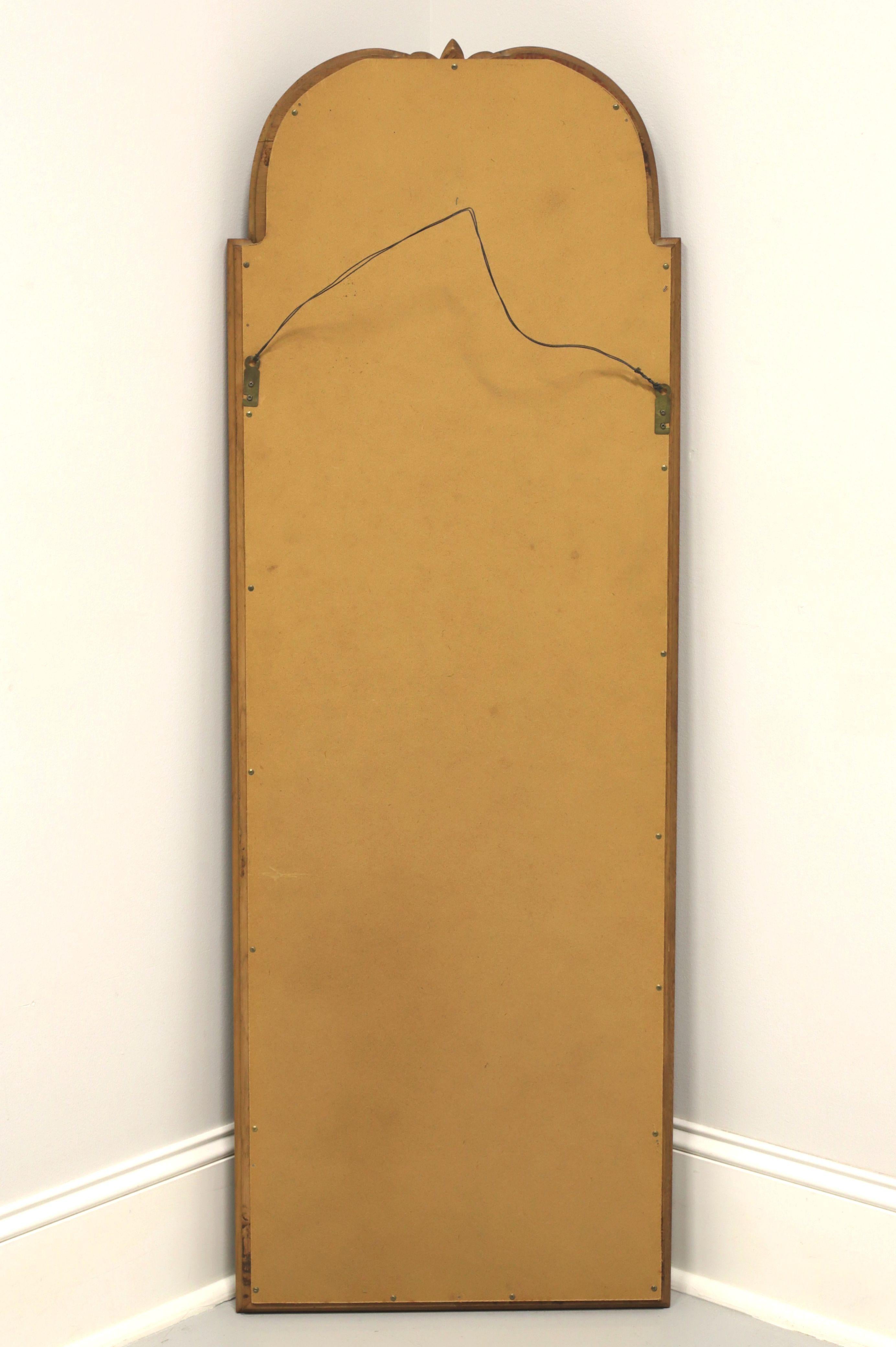 TOMLINSON 1960's Carved Walnut Scroll Regency Style Wall Mirror - A For Sale 2