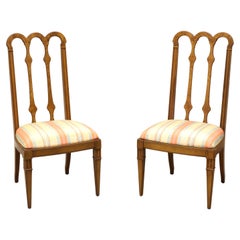 TOMLINSON 1960's Neoclassical Dining Side Chairs - Pair B