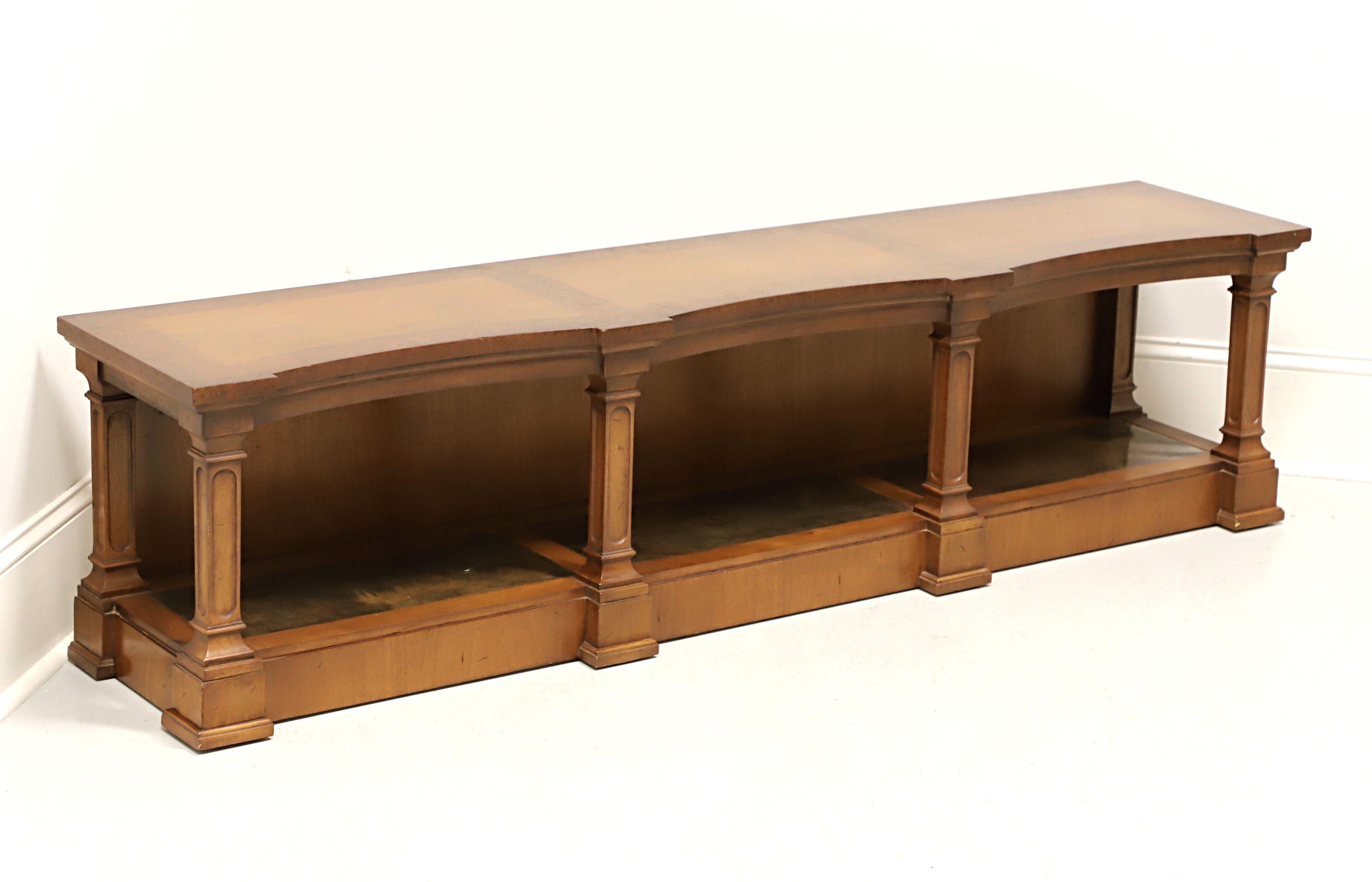 TOMLINSON 1960's Neoclassical Low Console Table / Media Stand 3