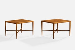 Tomlinson Furniture, Side Table, Wood, Brass, USA, 1950s