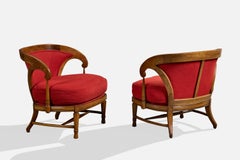 Tomlinson, Poltrone, Noce, Tessuto, USA, 1960