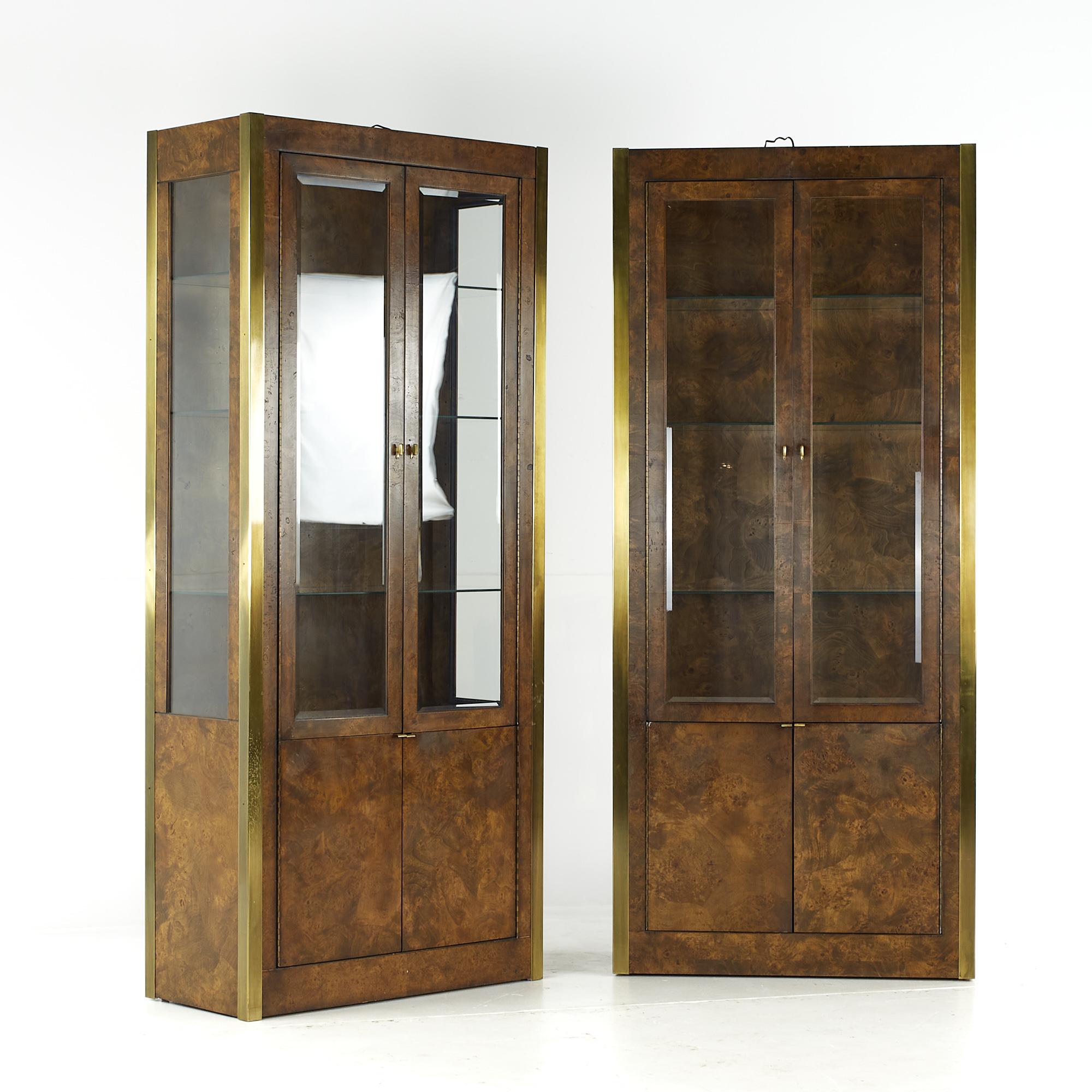 Tomlinson mid century Display cabinet - pair

Each cabinet measures: 34 wide x 16 deep x 78 inches high

All pieces of furniture can be had in what we call restored vintage condition. That means the piece is restored upon purchase so it’s free
