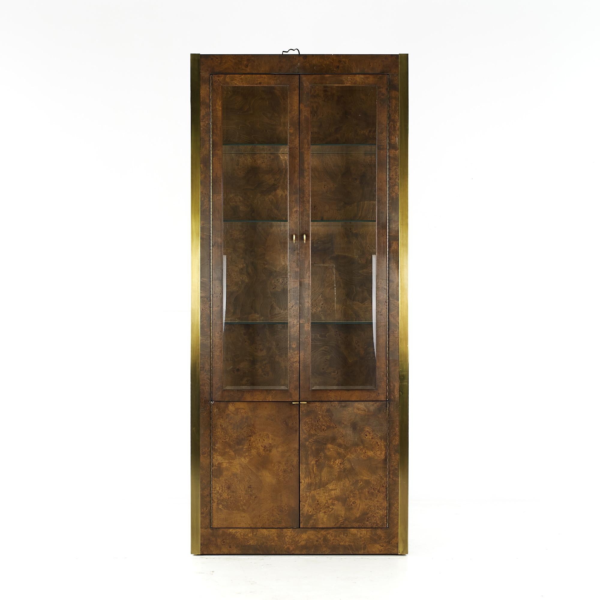 Tomlinson Mid Century Display Cabinet, Paar im Zustand „Gut“ im Angebot in Countryside, IL