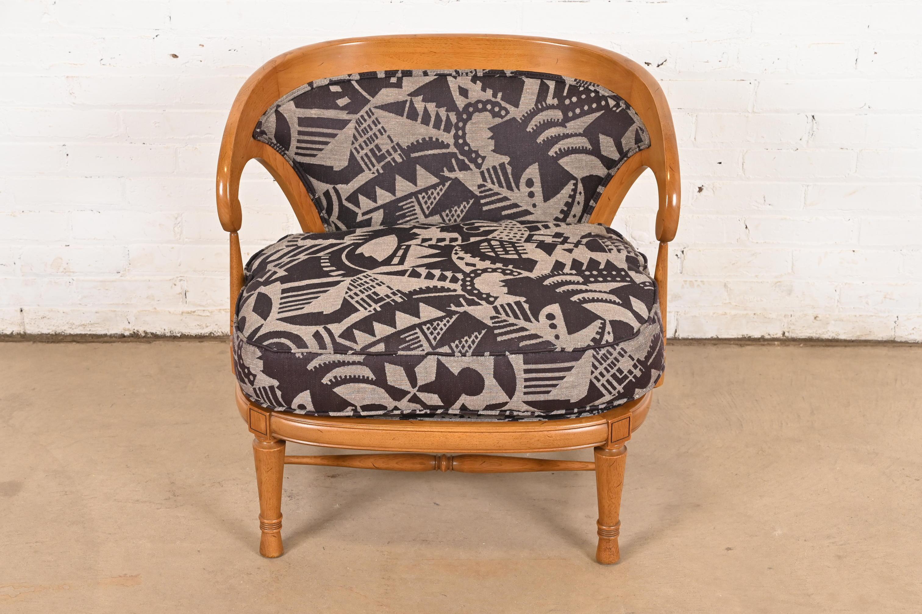 Tomlinson Moderner Clubsessel oder Loungesessel aus Nussbaumholz, 1960er Jahre (amerikanisch) im Angebot