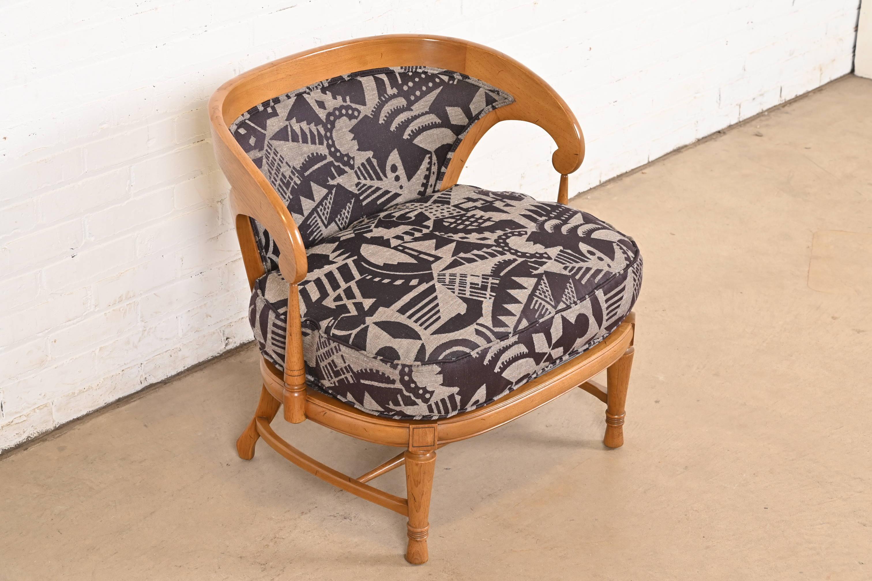 Tomlinson Moderner Clubsessel oder Loungesessel aus Nussbaumholz, 1960er Jahre im Zustand „Gut“ im Angebot in South Bend, IN