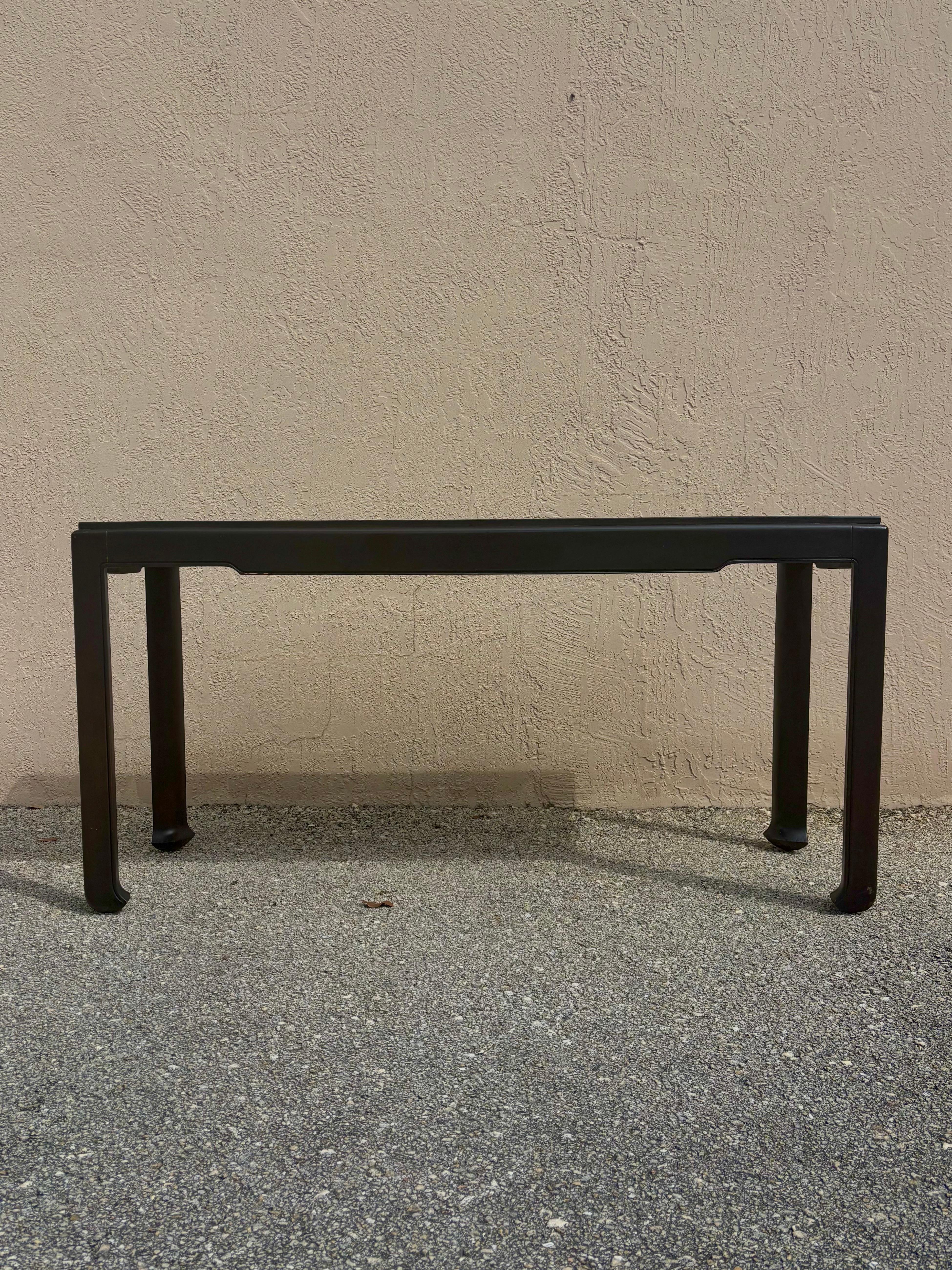 American Tomlinson Rosewood Ming Style Console Table For Sale