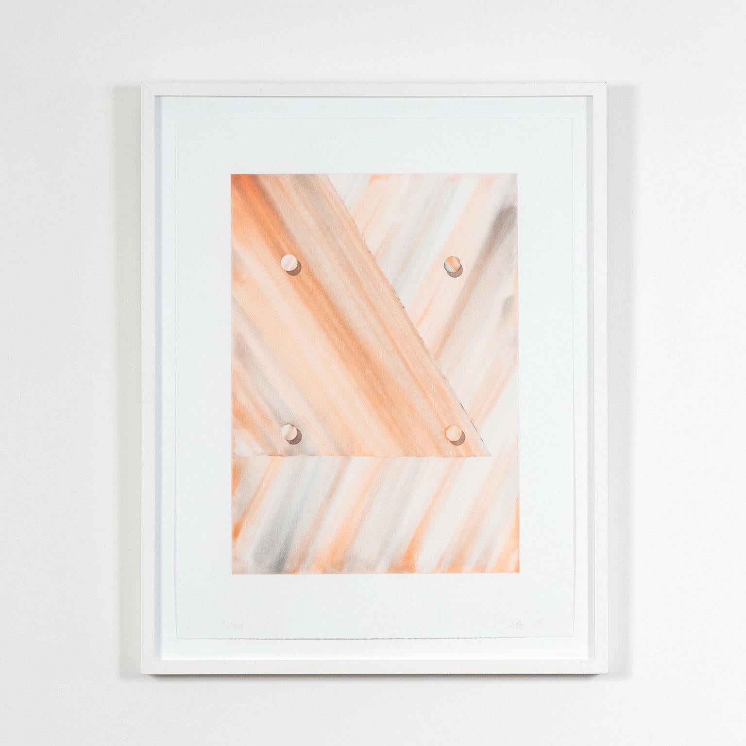 Tomma Abts Abstract Print - Untitled (Triangle)