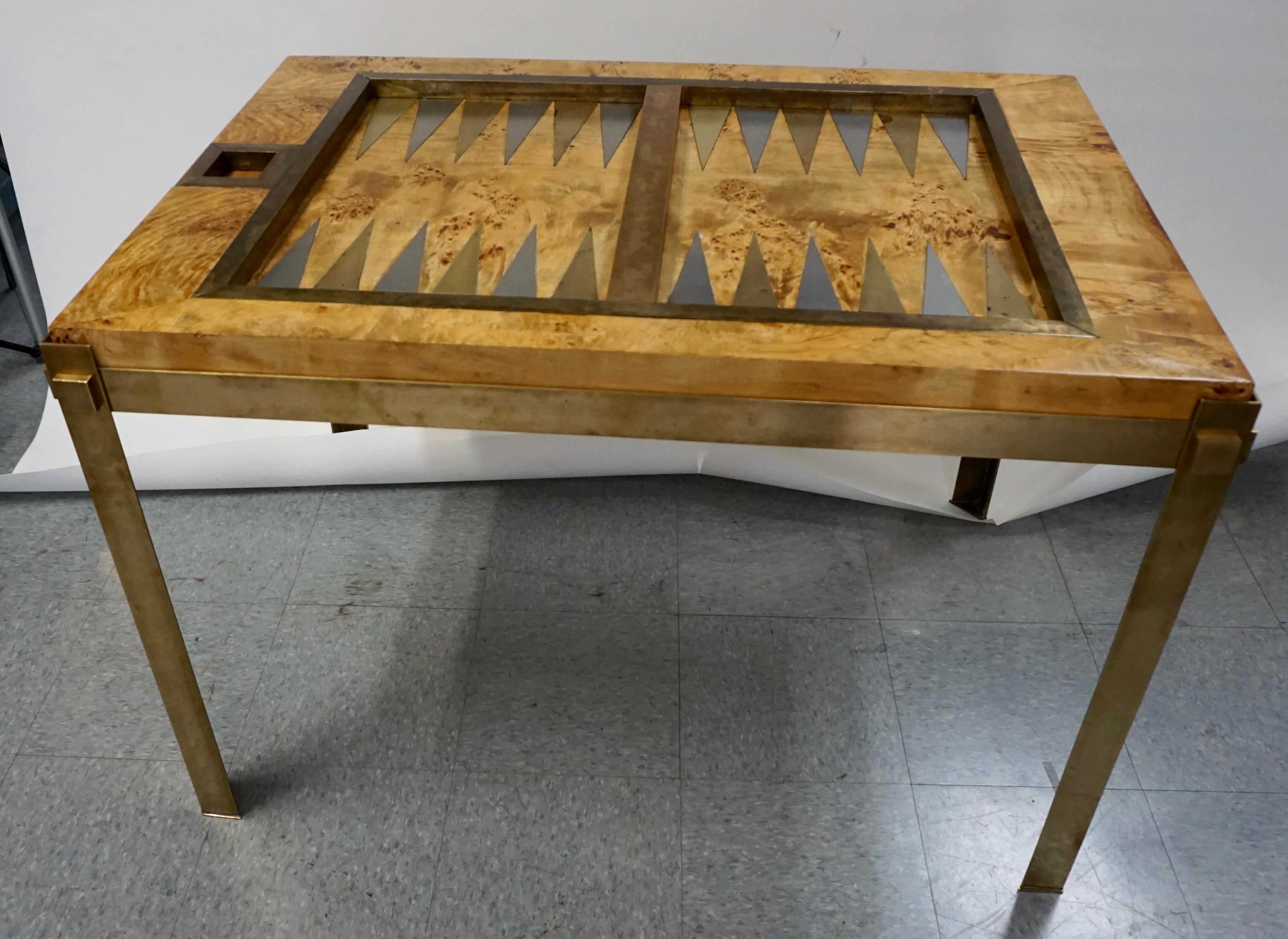 Italian Tommaso Barbi Backgammon Table