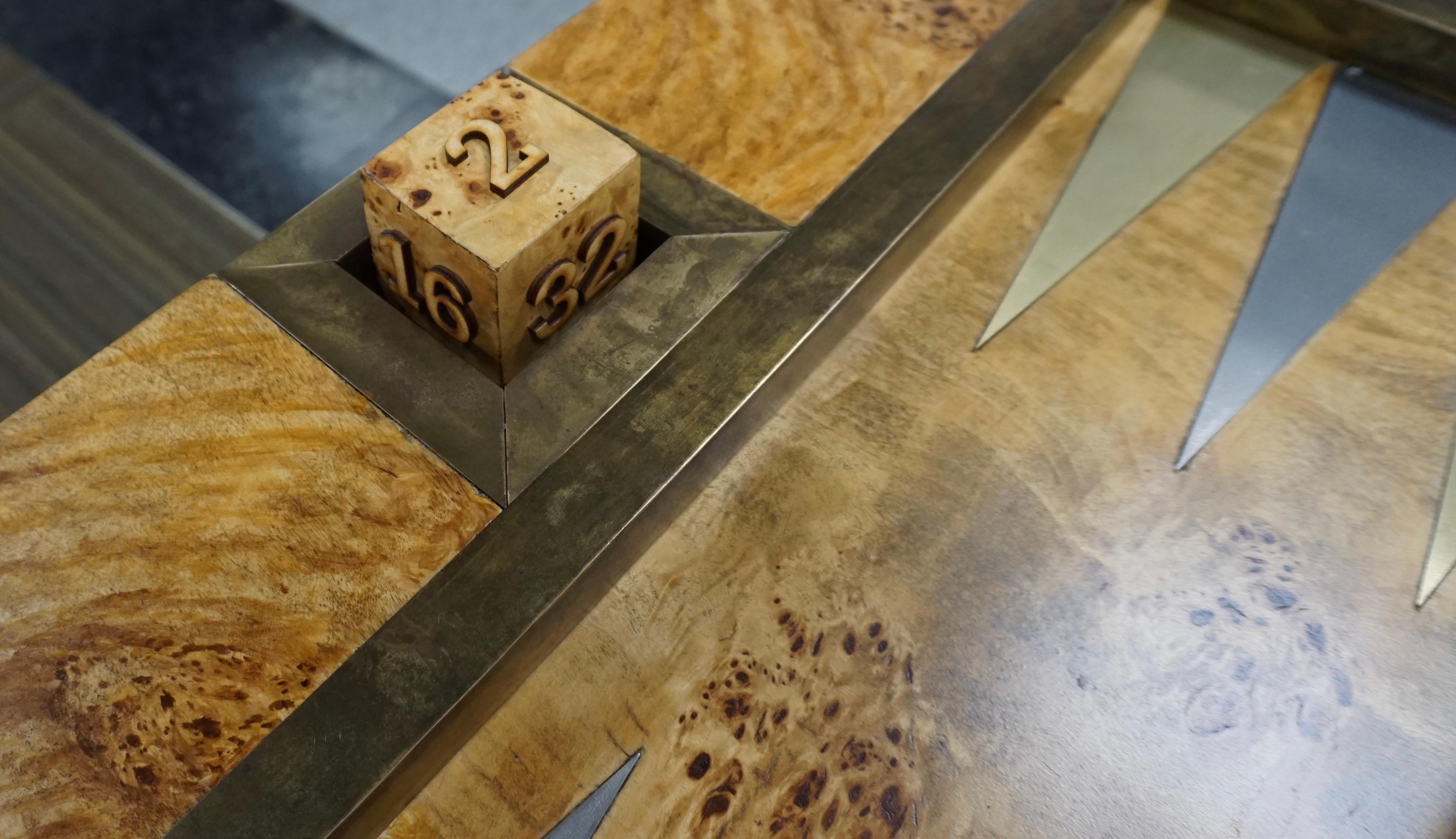 Tommaso Barbi Backgammon Table In Good Condition In Hudson, NY