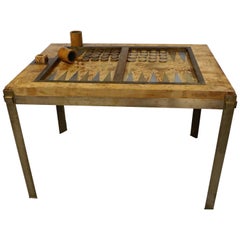 Retro Tommaso Barbi Backgammon Table