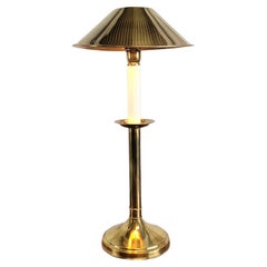 Tommaso Barbi Brass And Lacquer Table Lamp 