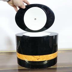 Tommaso Barbi Ice Bucket Container Design 1970 Modernism