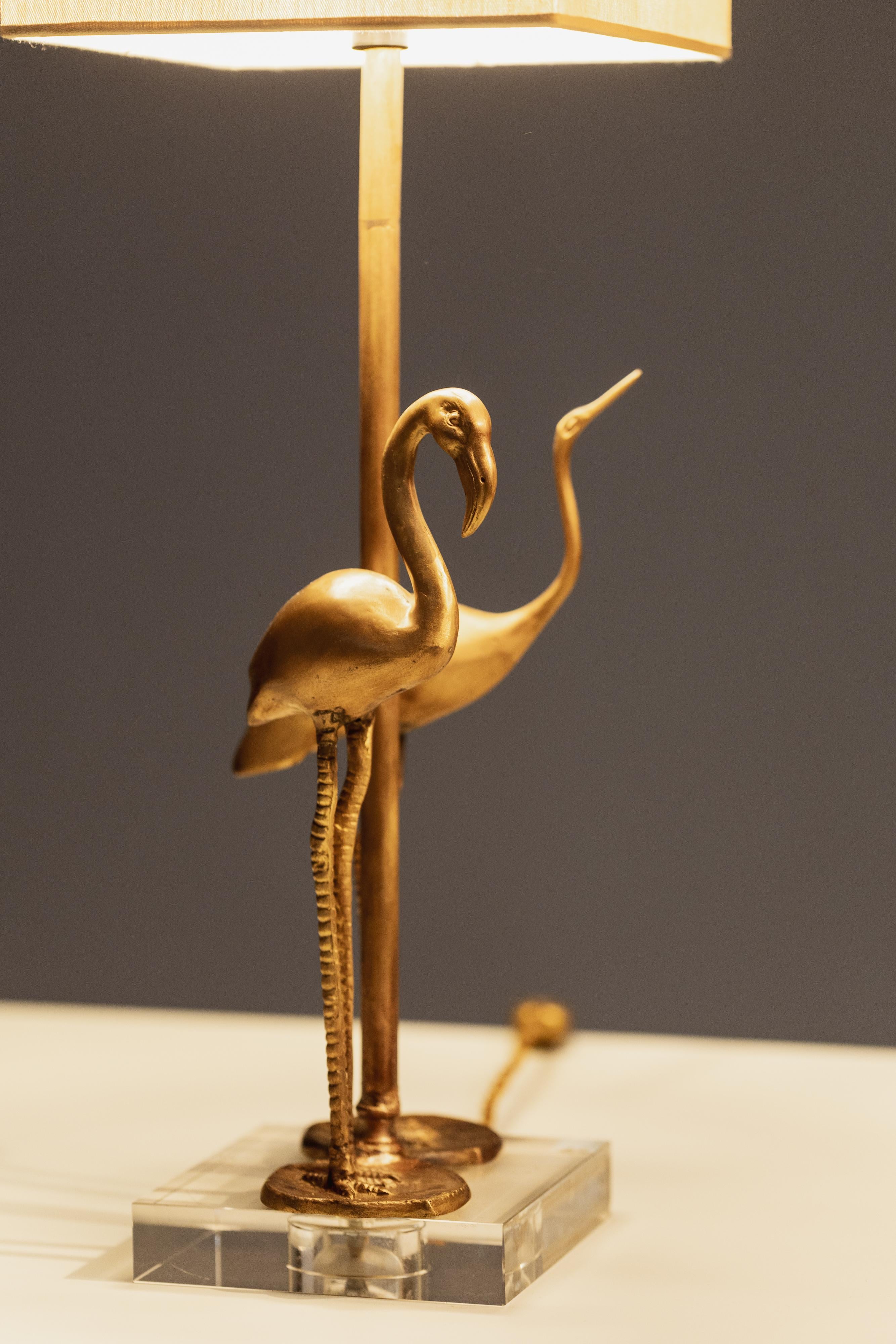 Tommaso Barbi “Flamingo” Table Lamp, 1970 For Sale 1