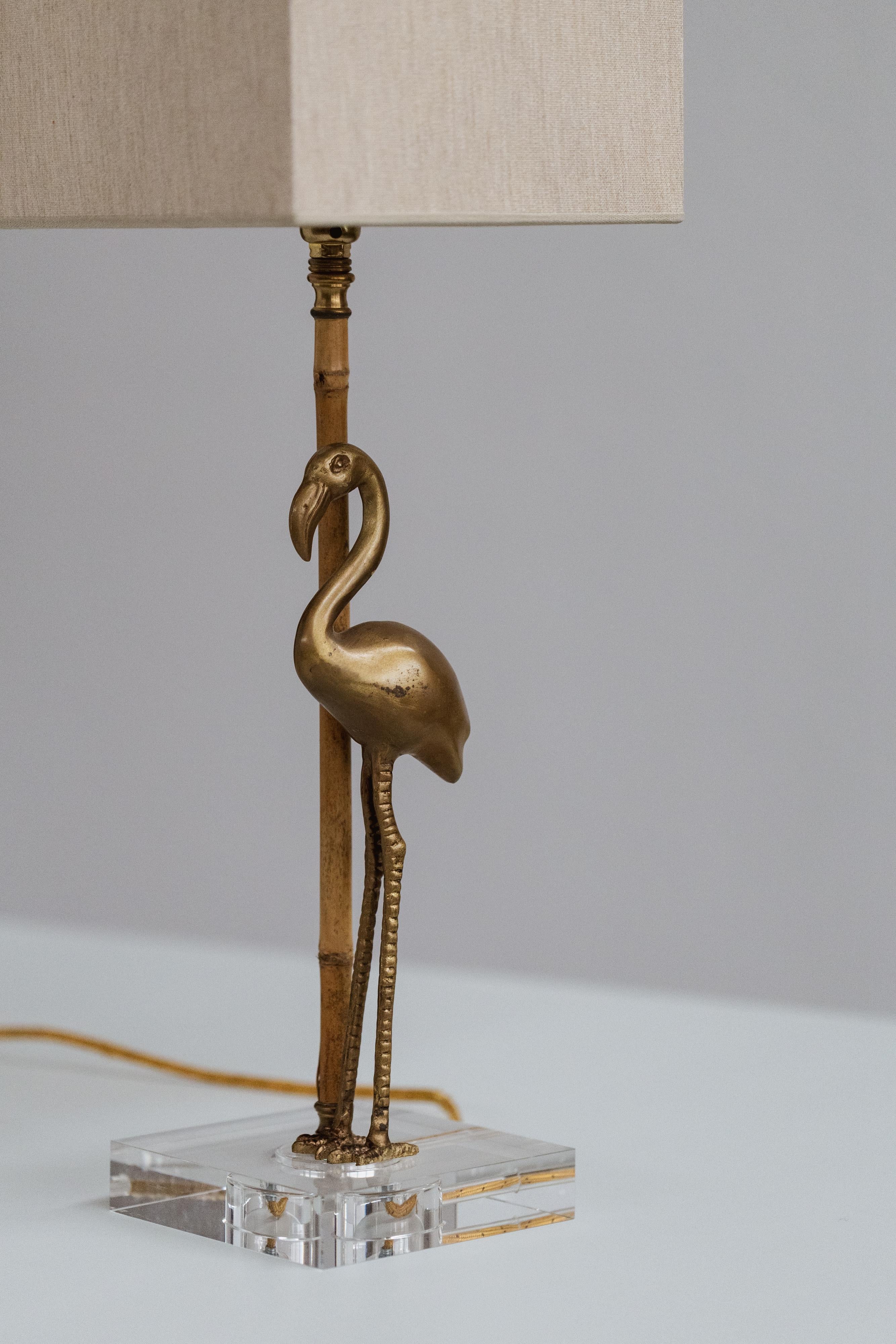 Tommaso Barbi “Flamingo” Table Lamp, 1970 For Sale 5