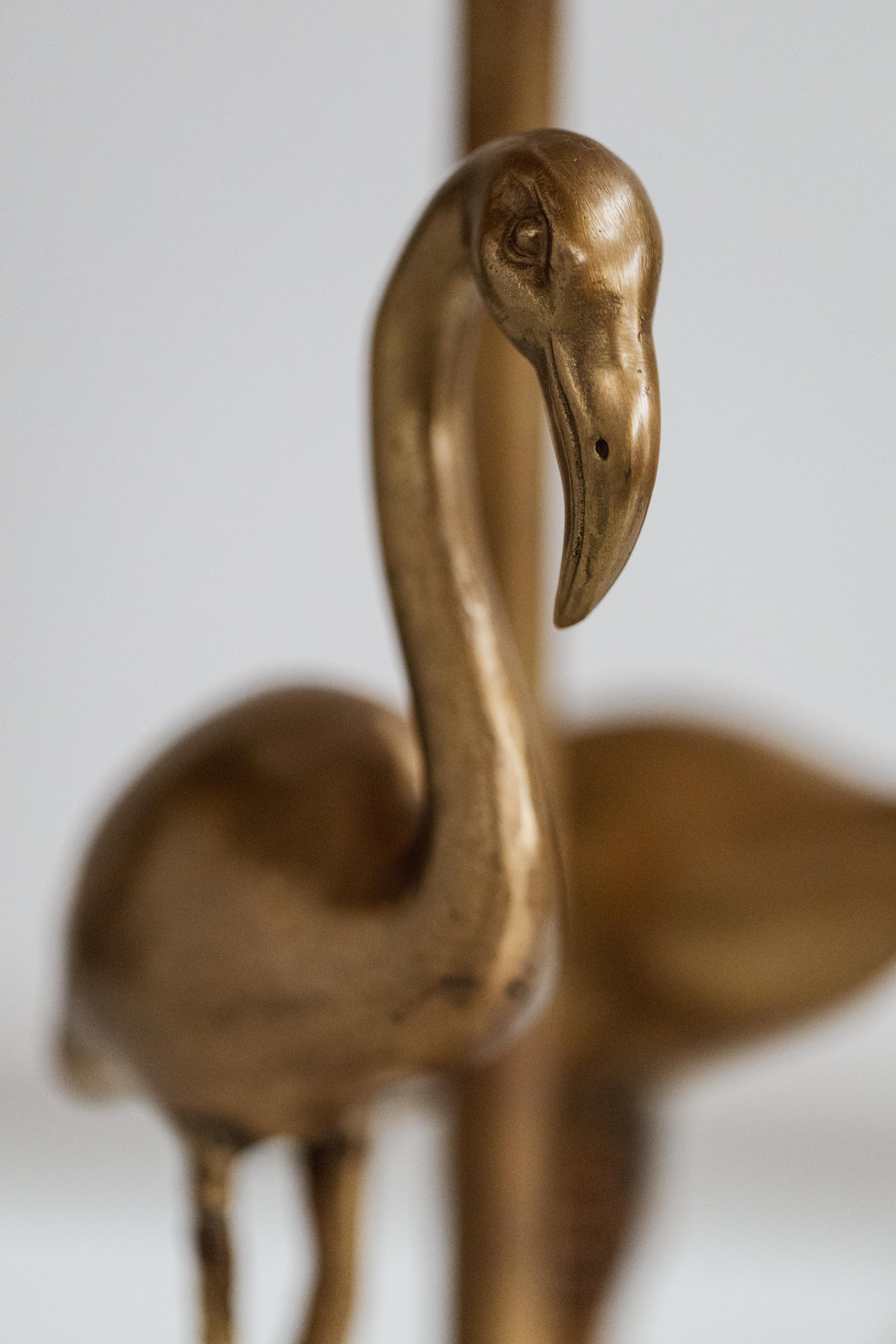 Italian Tommaso Barbi “Flamingo” Table Lamp, 1970 For Sale