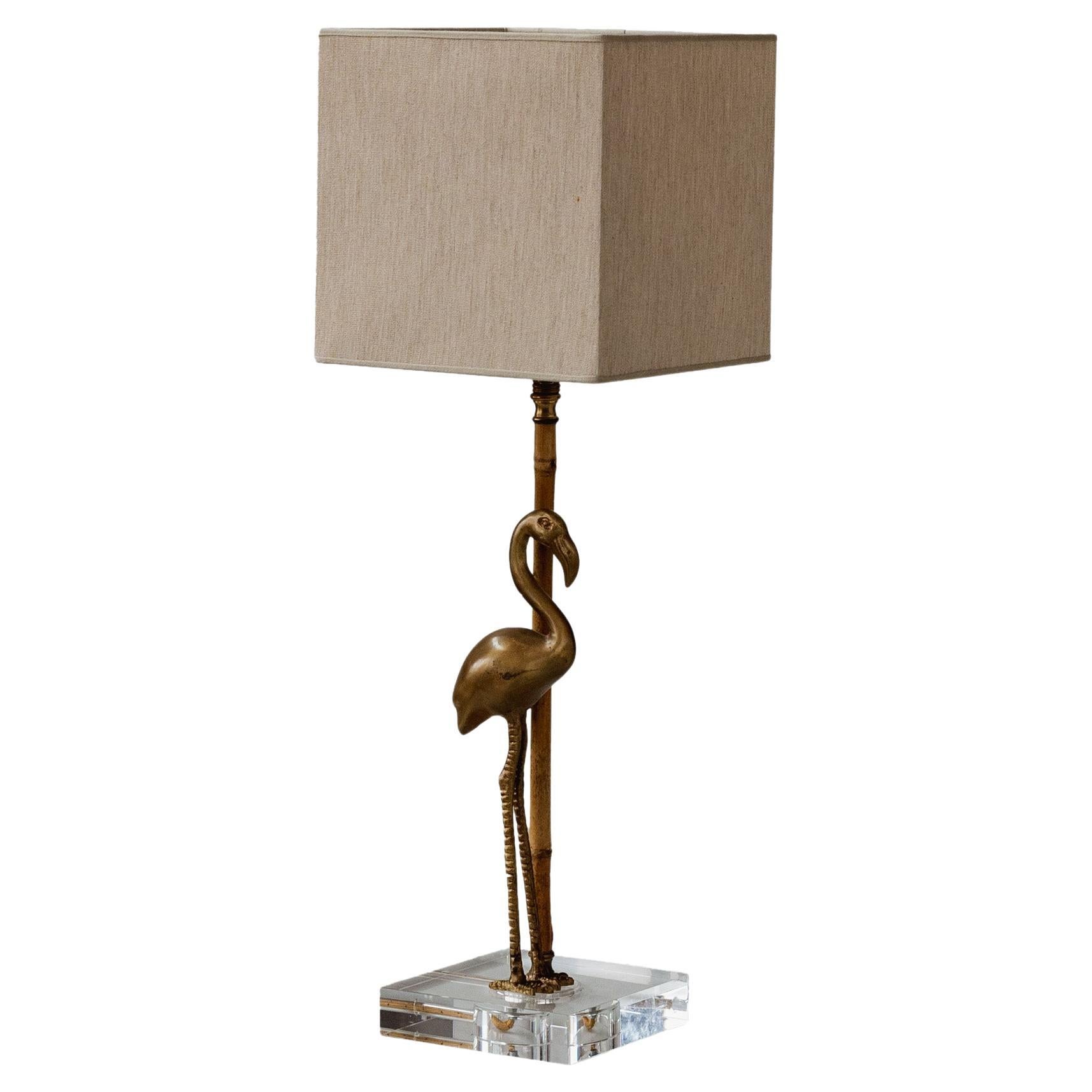 Lampada da tavolo "Flamingo" di Tommaso Barbi, 1970