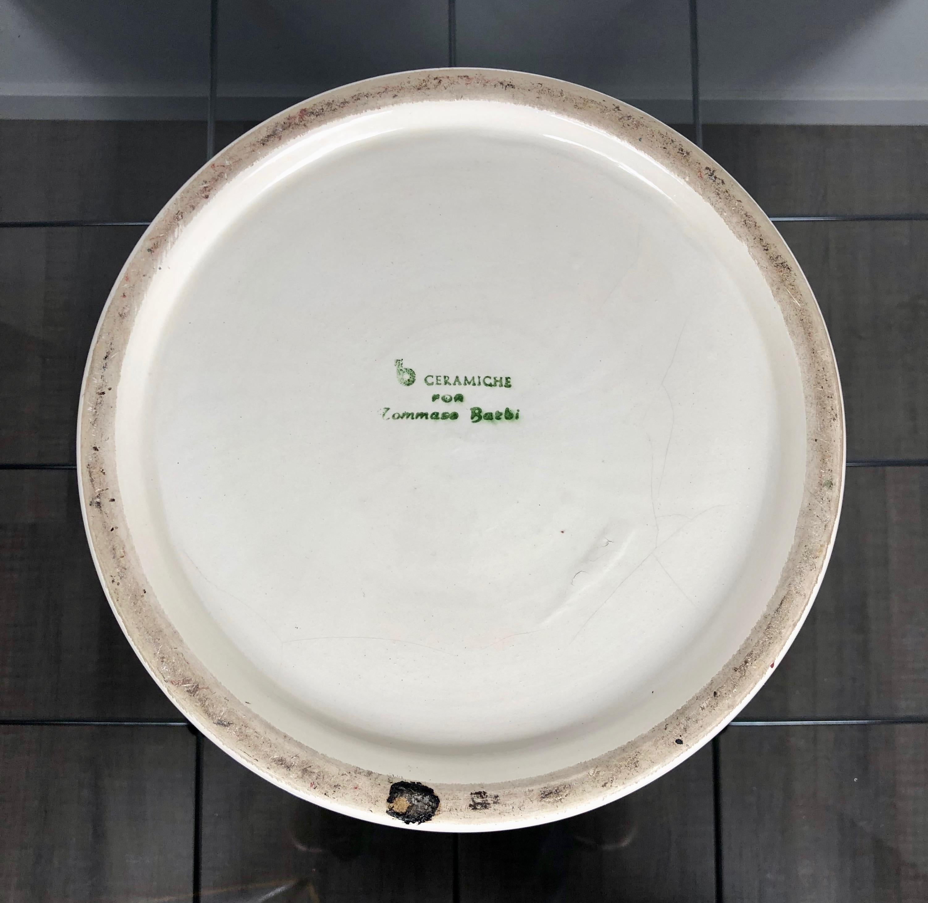 Paragüero Jarrón Tommaso Barbi para B Ceramiche, Italia, años 70 en venta 1