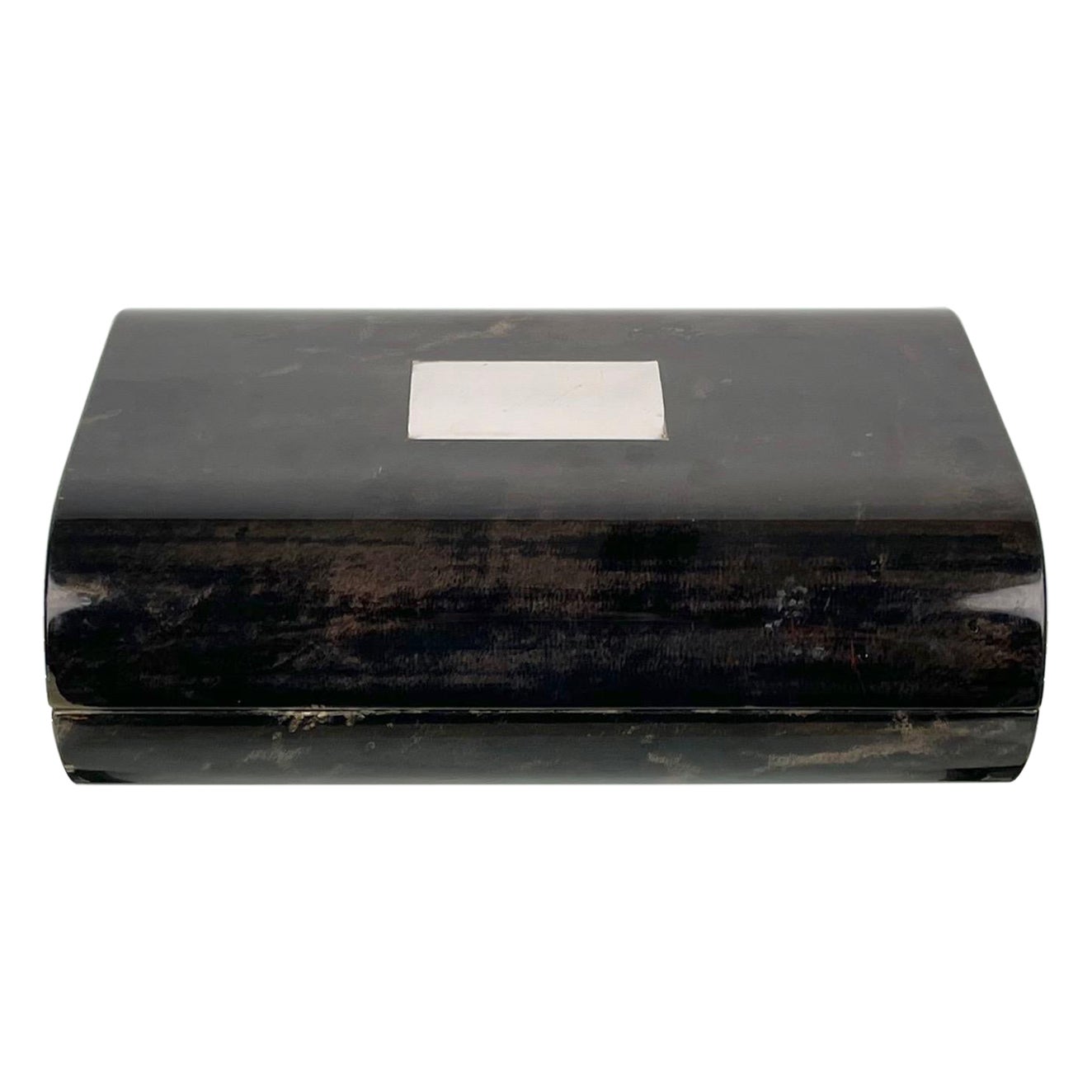Tommaso Barbi Goatskin Box, Italy, 1970s