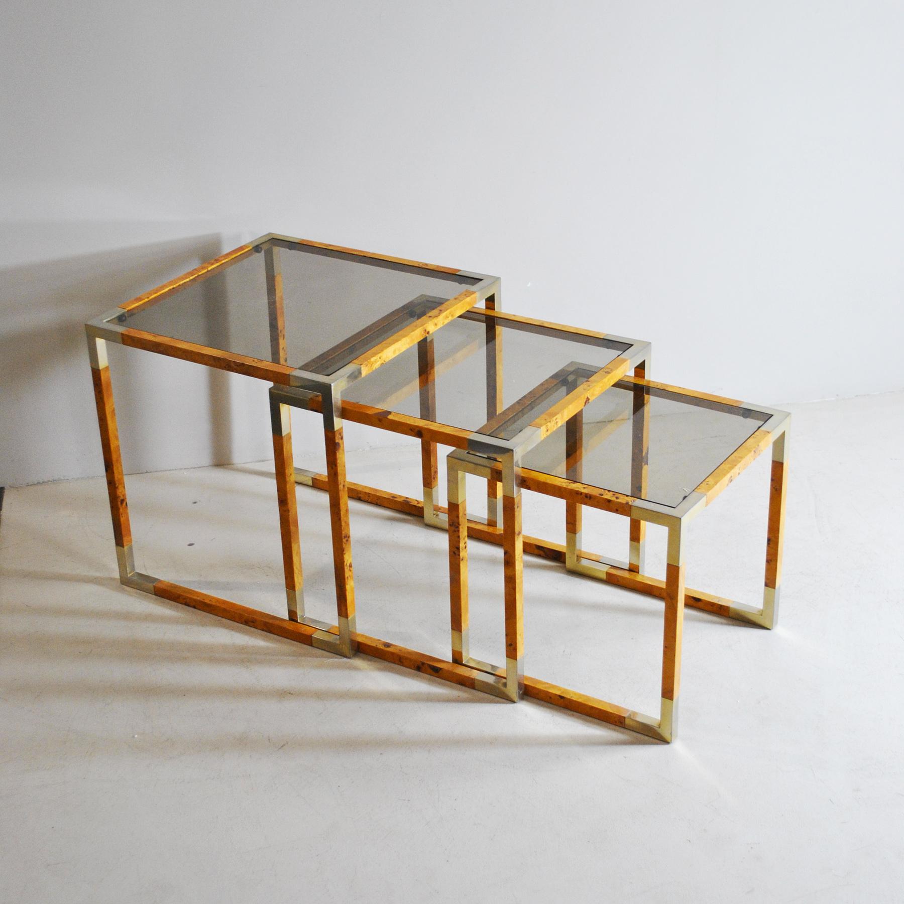 italien Tommaso Barbi - Ensemble de table basse de style « Tommaso Barbi » en vente