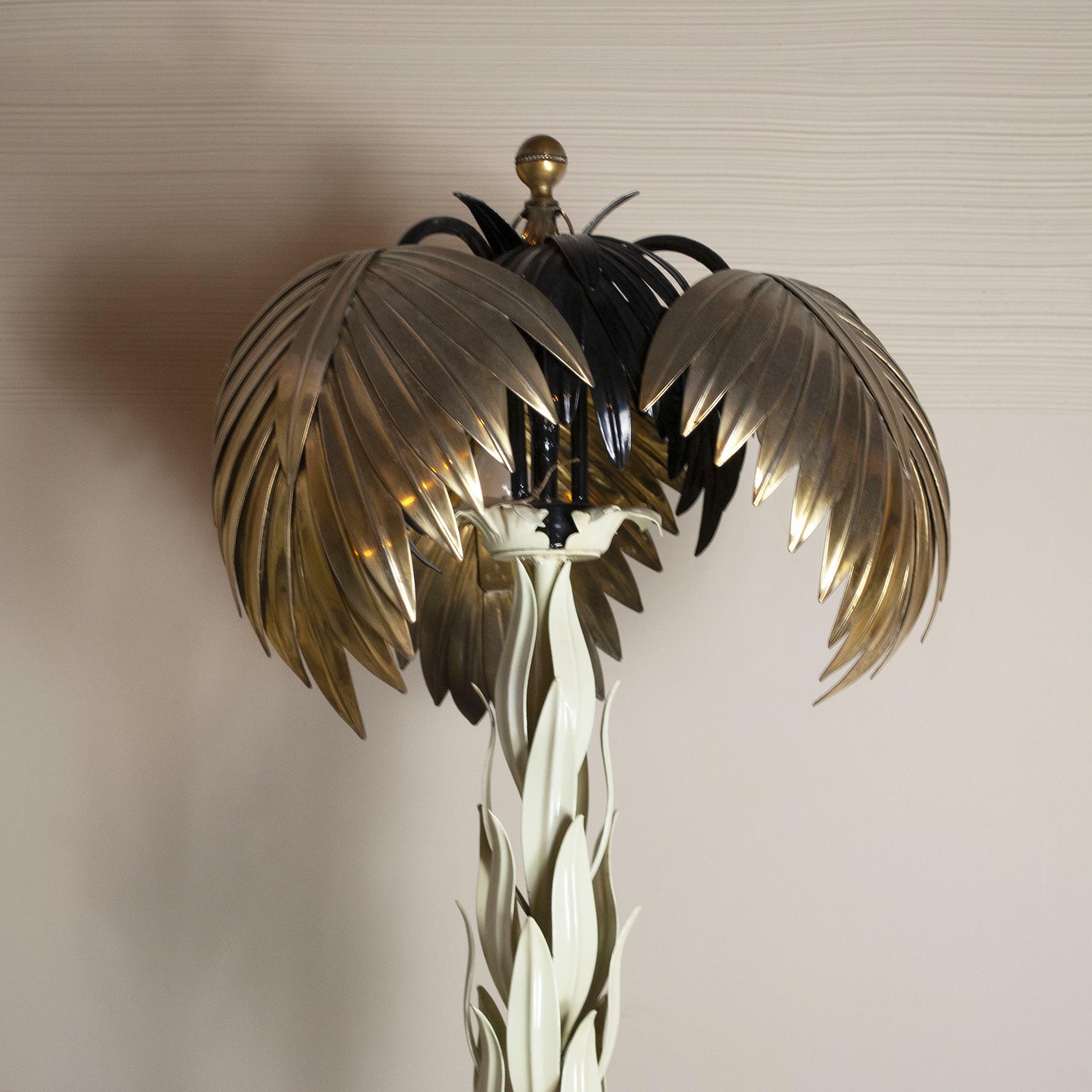 Metal Tommaso Barbi in the Style Floor Lamp Mid Sixties