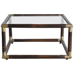 Tommaso Barbi Italian Midcentury Coffee Table