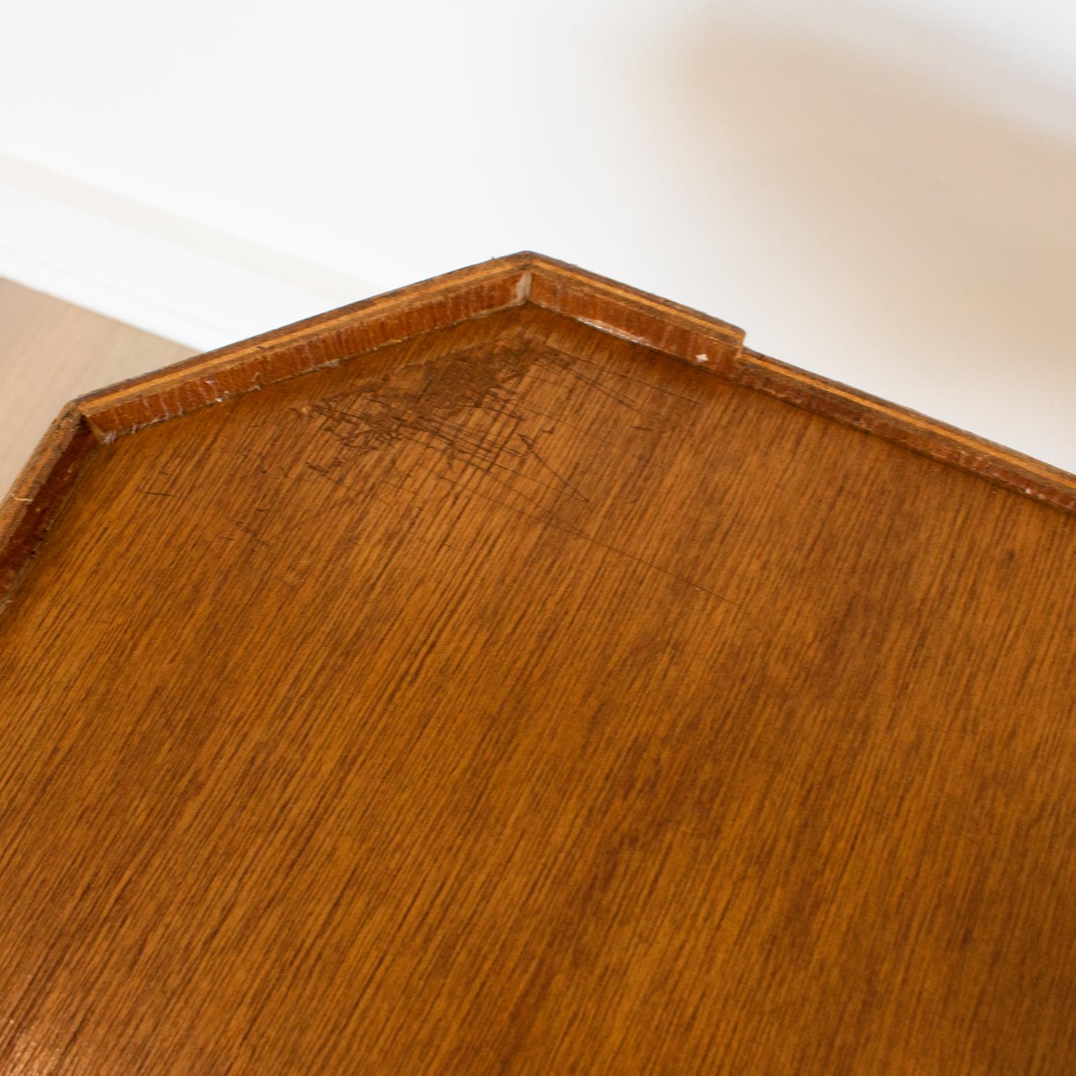 Tommaso Barbi Italy Folding Tray Table in Wicker and Chrome, circa 1970 in vendita 3