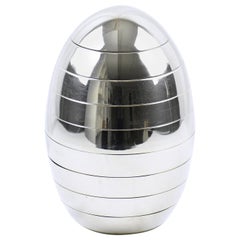 Tommaso Barbi - Italie - Sculpture d'œuf de l'ère spatiale empilable - Boîte à plateau de service - Bol