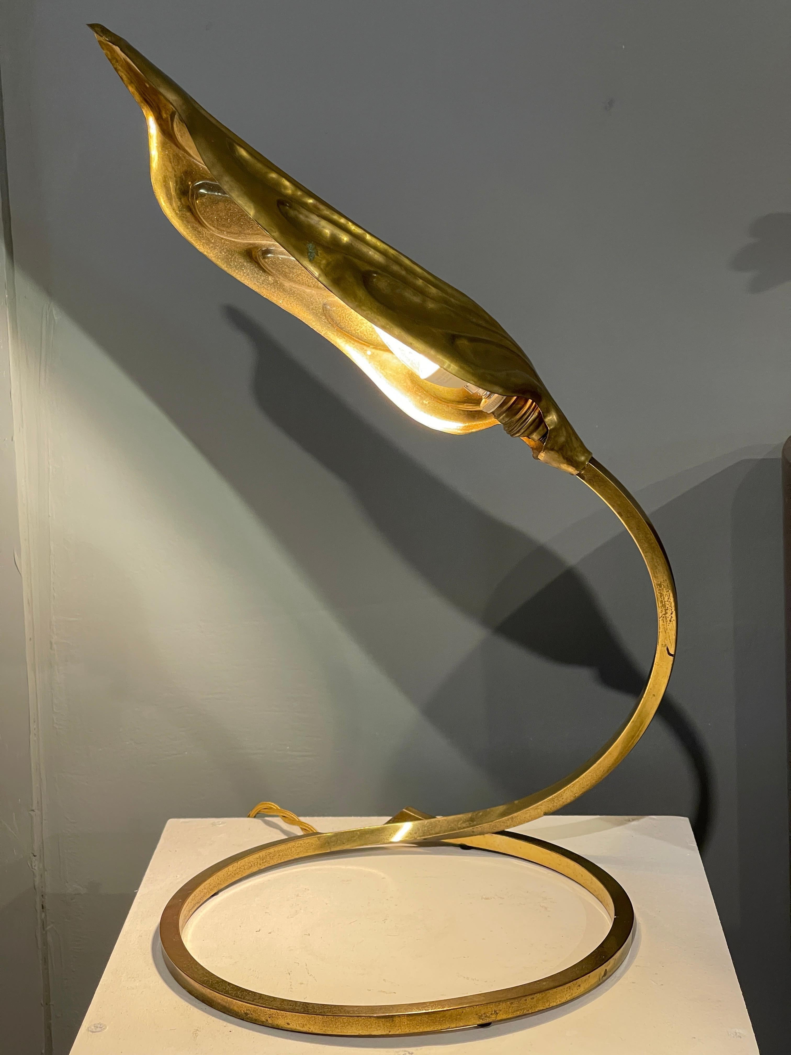 Modern Tommaso Barbi Leaf Lamp