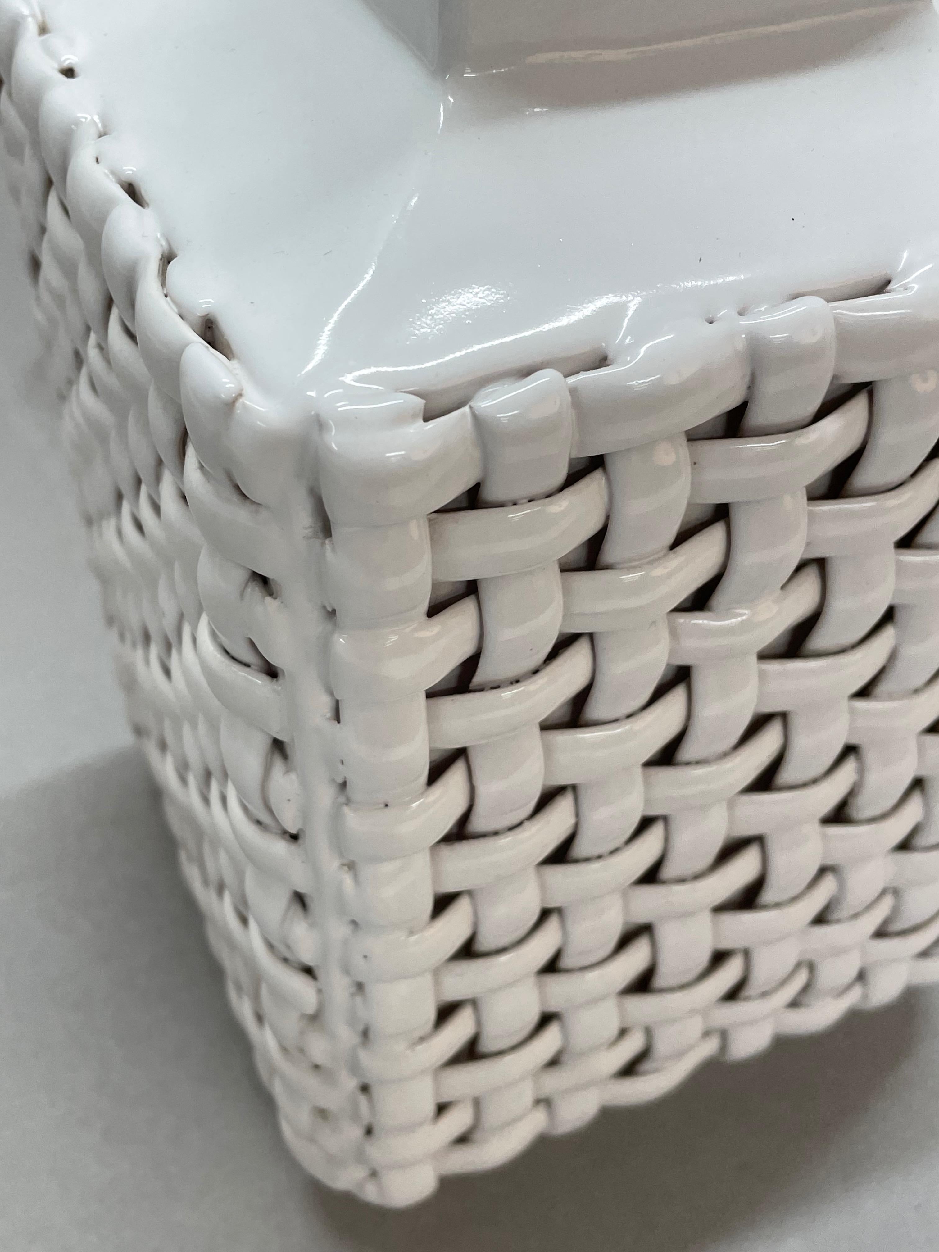 Lampada da tavolo italiana di Tommaso Barbi in ceramica bianca smaltata del Medioevo, anni '70 in vendita 5
