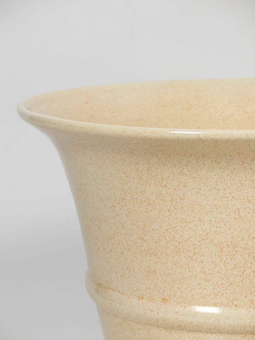 Tommaso Barbi Monumental Regency Ceramic Vase for TB Ceramiche, 1970 For Sale 4