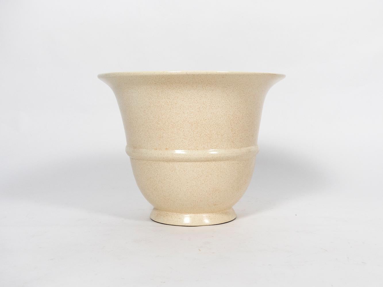 Tommaso Barbi Monumental Regency Ceramic Vase for TB Ceramiche, 1970 For Sale 1
