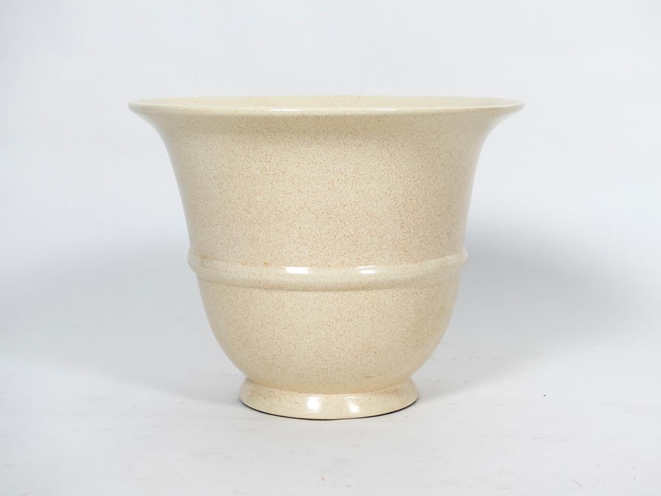 Tommaso Barbi Monumental Regency Ceramic Vase for TB Ceramiche, 1970 For Sale 2