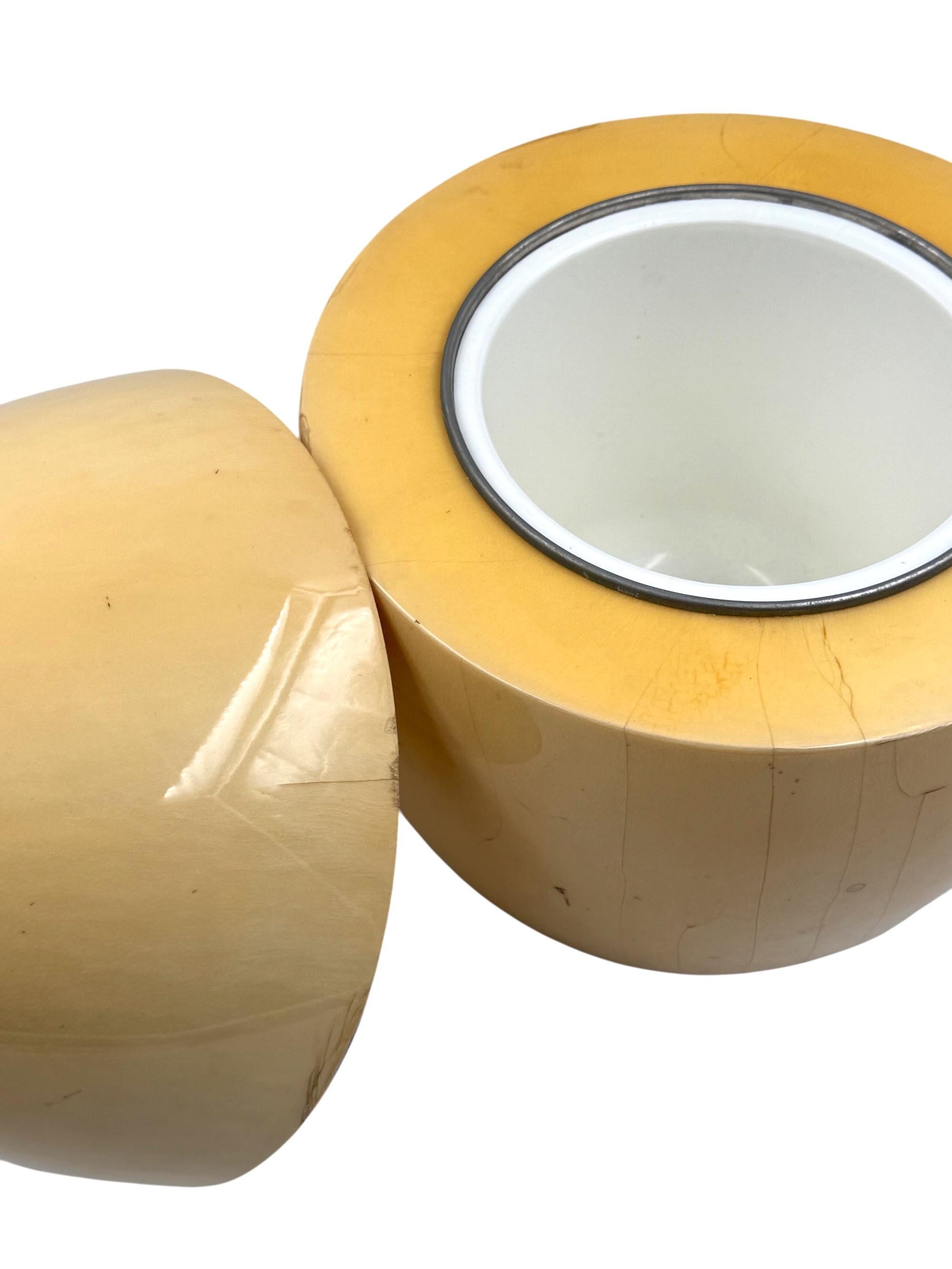 Tommaso Barbi, rare egg shaped large parchment box, TB Italy, ca. 1970 in vendita 8