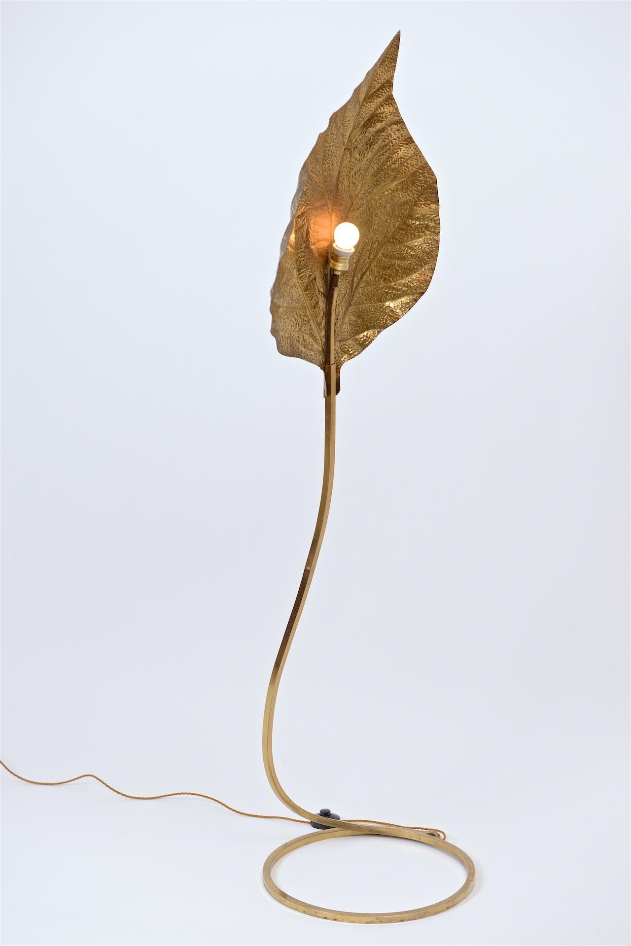 20th Century Tommaso Barbi 'Rhubarb' Floor Lamp, circa 1970