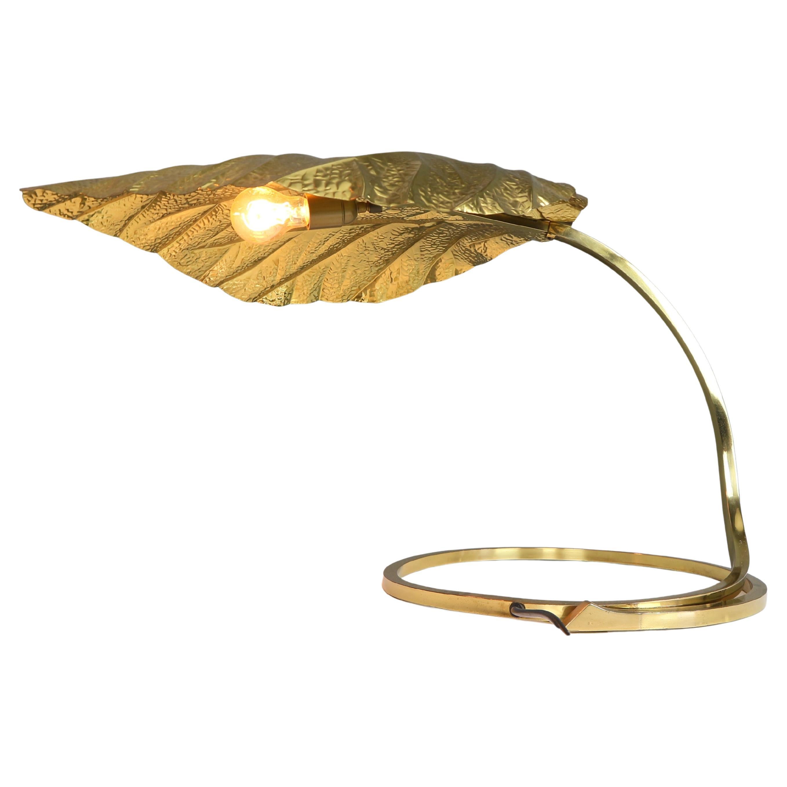 Table Tommaso Barbi "Rhubarbe  lampe de Bottega Gadda Italie, 1970