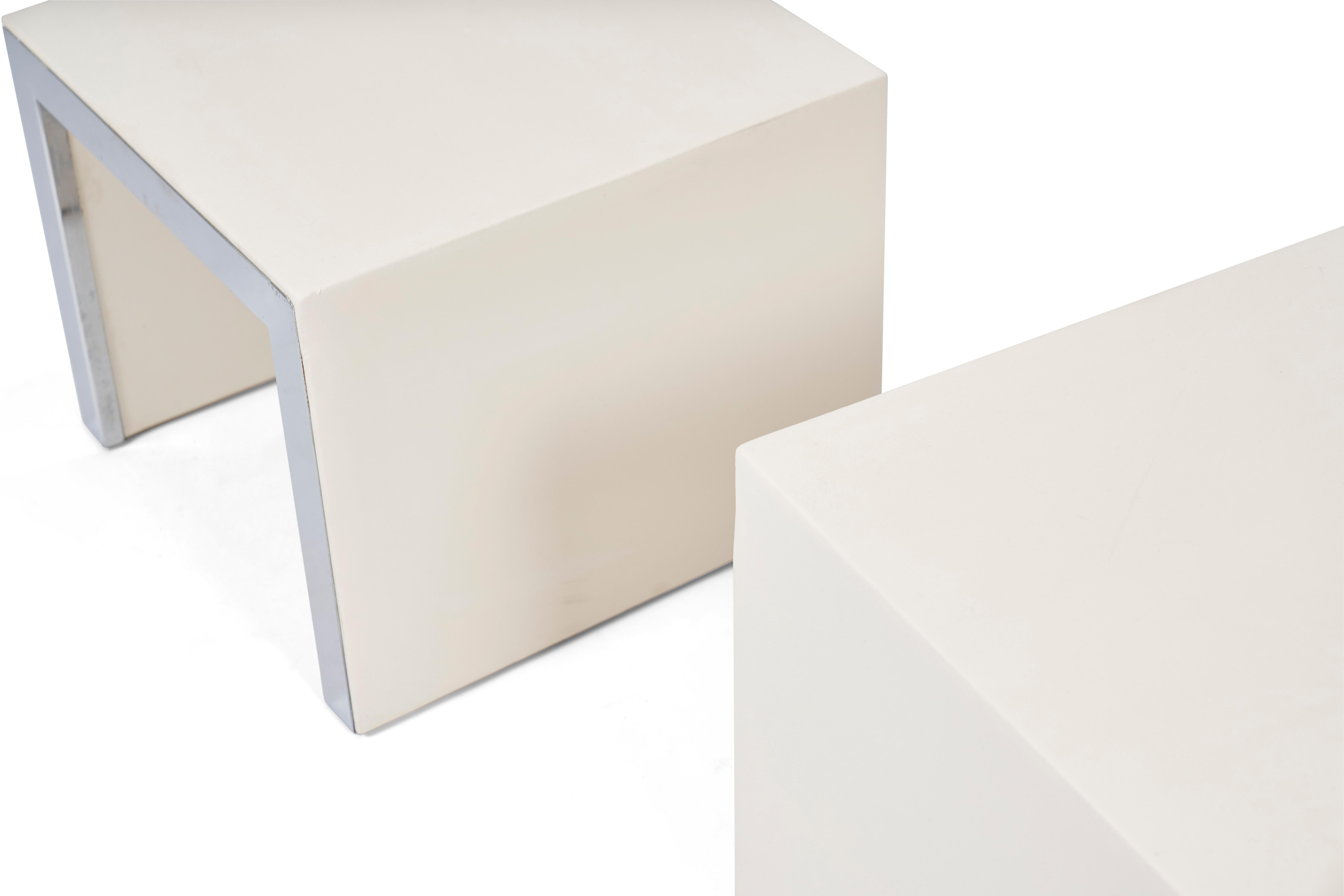 Mid-Century Modern Tommaso Barbi Side Tables