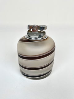 Tommaso Barbi Table Lighter in Murano Glass, Italy, 1970s