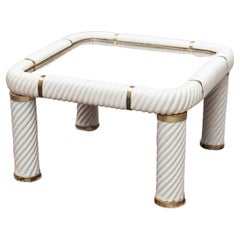 Tommaso Barbi White Cube Porcelain Coffee Table