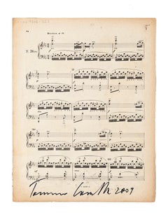 Musical Notes - Mixed Media by Tommaso Cascella - 2009