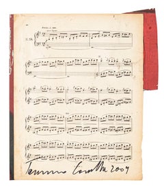 Notas musicales - Técnica mixta de Tommaso Cascella - 2009