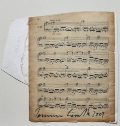 Notes musicales - Techniques mixtes de Tommaso Cascella - 2009