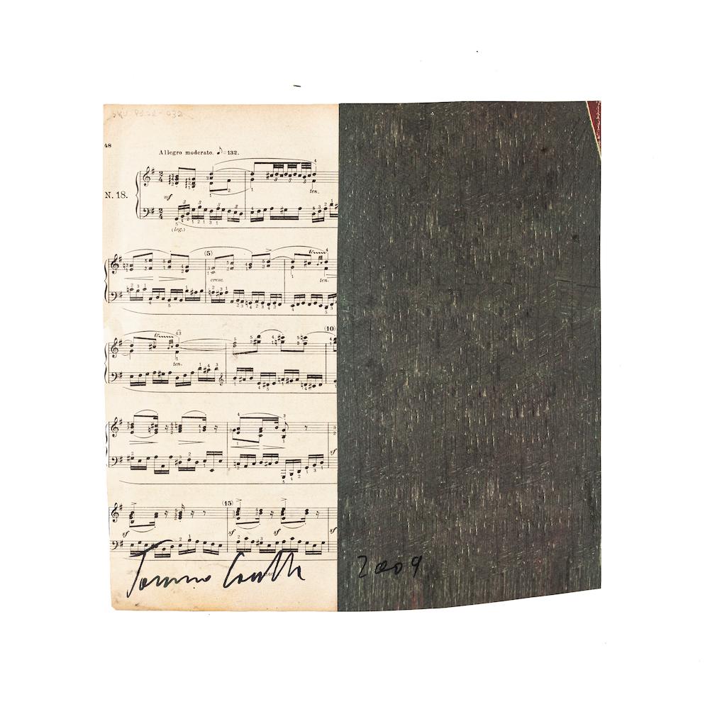 Note musicali - Tecnica mista originale di Tommaso Cascella - 2009 in vendita 1