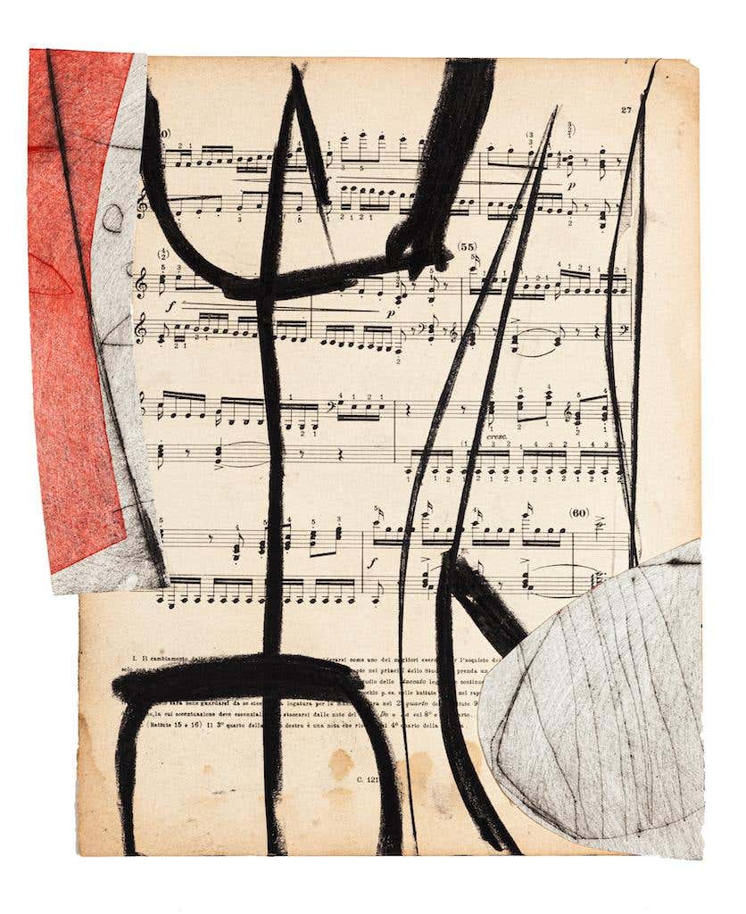 Musical Notes - Mixed Media by Tommaso Cascella - 2009