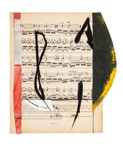 Musical Notes - Original Mixed Media by Tommaso Cascella - 2009