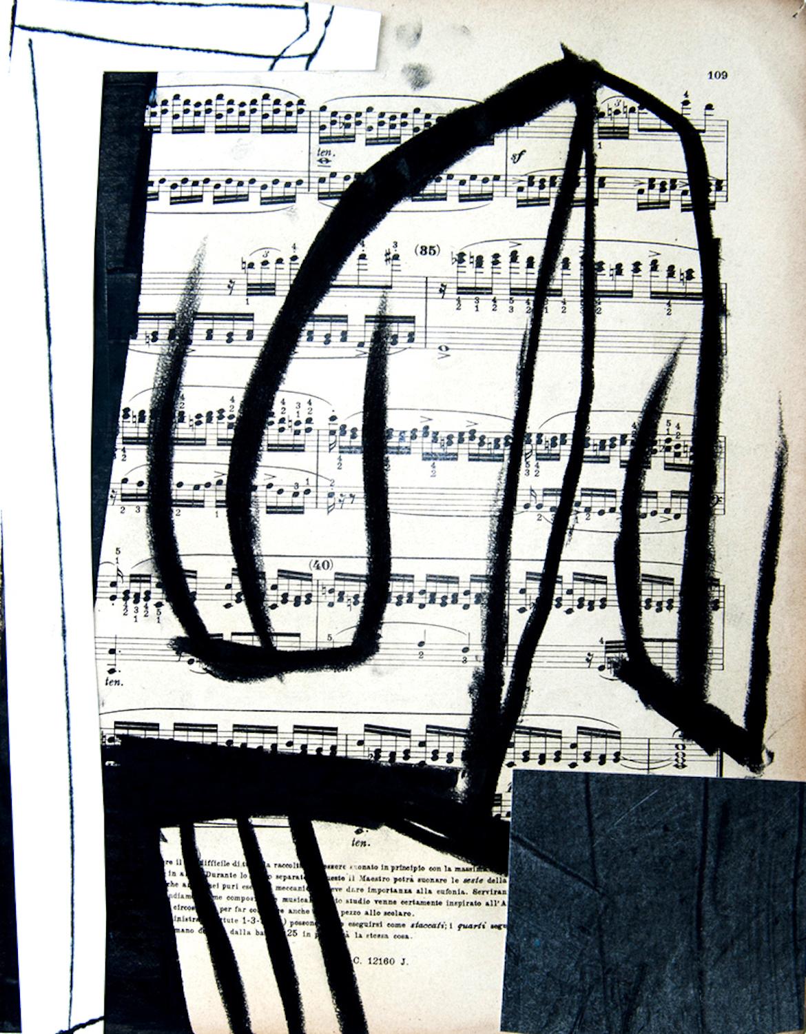 Untitled 5 - Original Mixed Media by T. Cascella - 2009 - Mixed Media Art by Tommaso Cascella